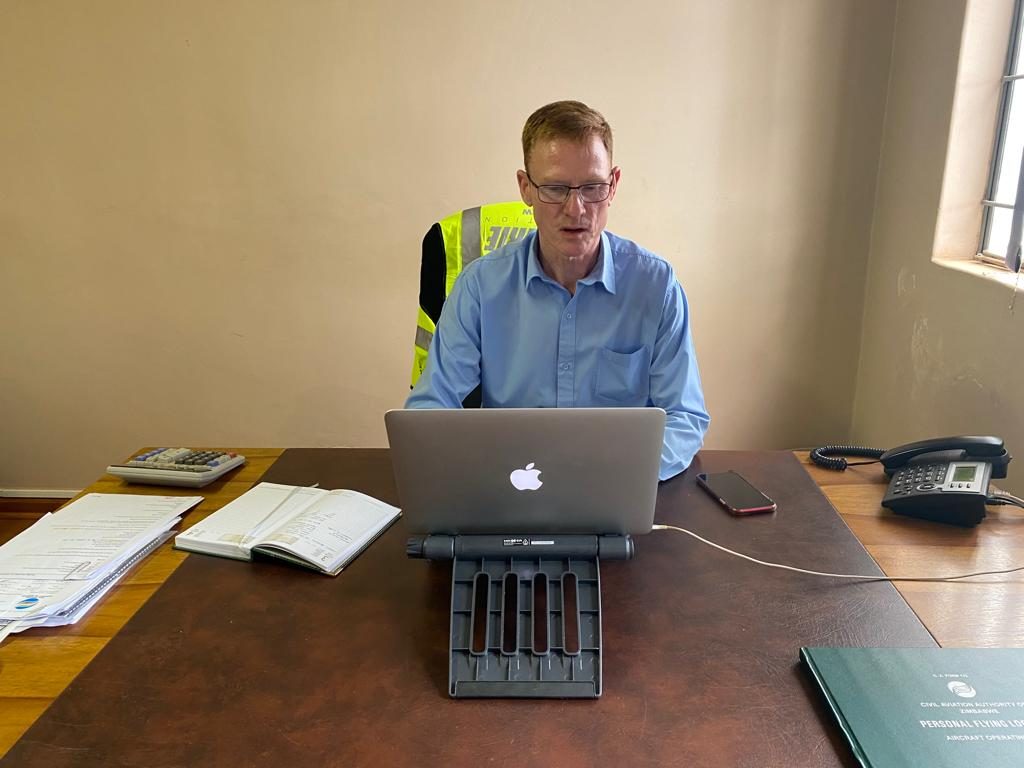 Craig Guthrie, founder, at work